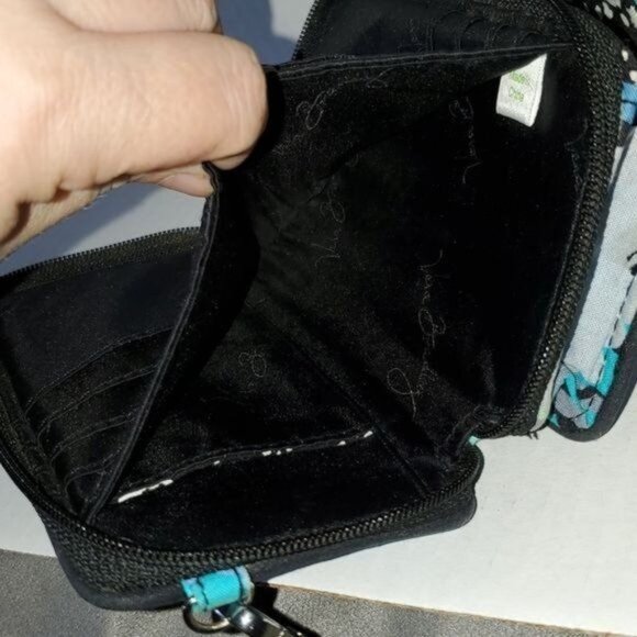 Vera Bradley Bag Camofloral Print Wallet Wristlet ID Case Clutch WOMEN'S WOMAN'S - Picture 10 of 11